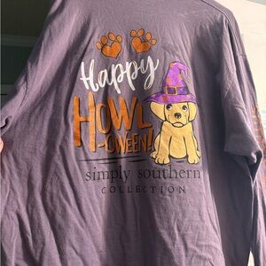 Simply Southern Purple Howl-Oween Shirt